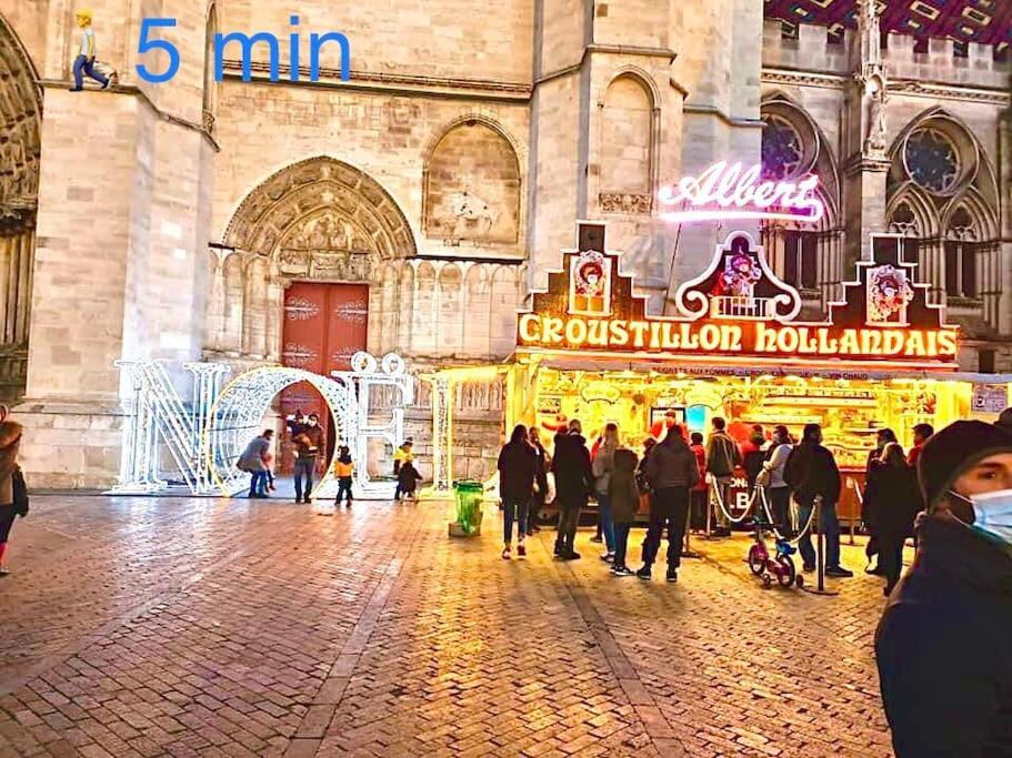 Le Led Room,Centre Ville Place De Parking Gratuite Sens Zewnętrze zdjęcie